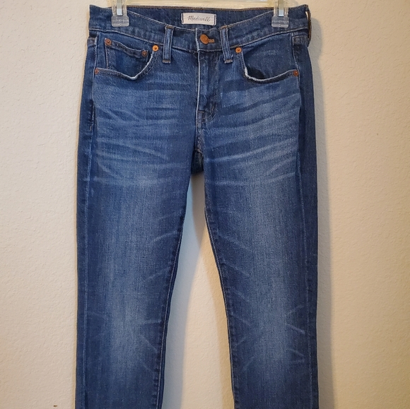 Madewell Denim - Madewell The Slim BoyJean Raw Hem  Size 24